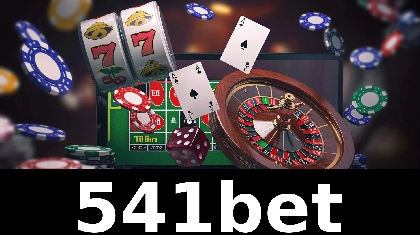 541bet Logo - Bônus com Rollover Justo